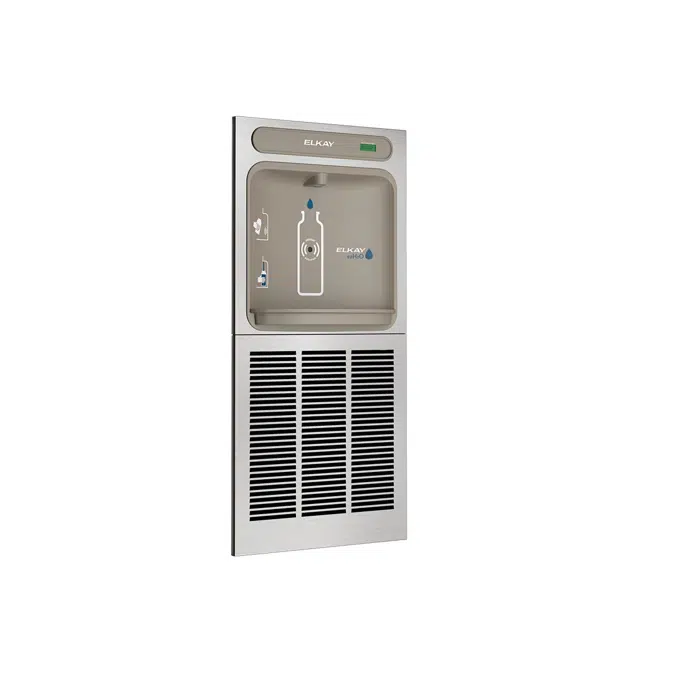 EZWSM8K Elkay ezH2O In-Wall Bottle Filling Station with Mounting Frame, Non-Filtered Refrigerated Stainless