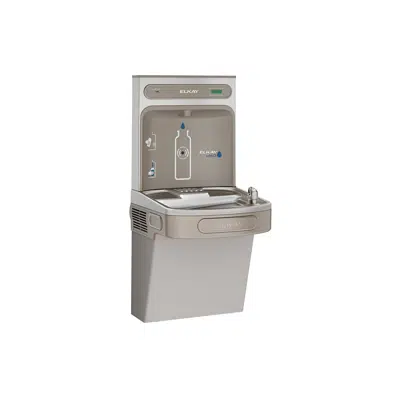 Image for LZSDWSVRLK Elkay ezH2O Bottle Filling Station with Single ADA Vandal-Resistant Cooler, Filtered Non-Refrigerated Light Gray