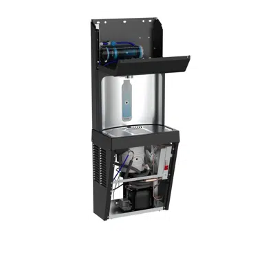 Image for LZ8WSBPRO FAMILY Elkay® Pro Filtration™ plumbSMART™ Single ADA Bottle Filler Only Refrig Lead Reduction Black Stainless