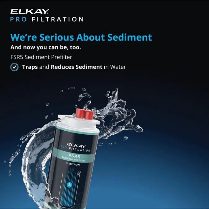 LVRC8WSPRO Family Elkay Pro Filtration™ Vandal-Resistant Connected Bottle Filling Station&Sgl ADA Cooler Refrigerated Stainless Steel