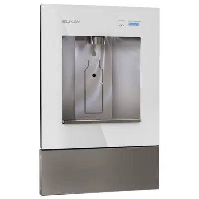 Elkay ezH2O Liv Pro In-Wall Commercial Filtered Water Dispenser, Non-refrigerated, Aspen White için görüntü