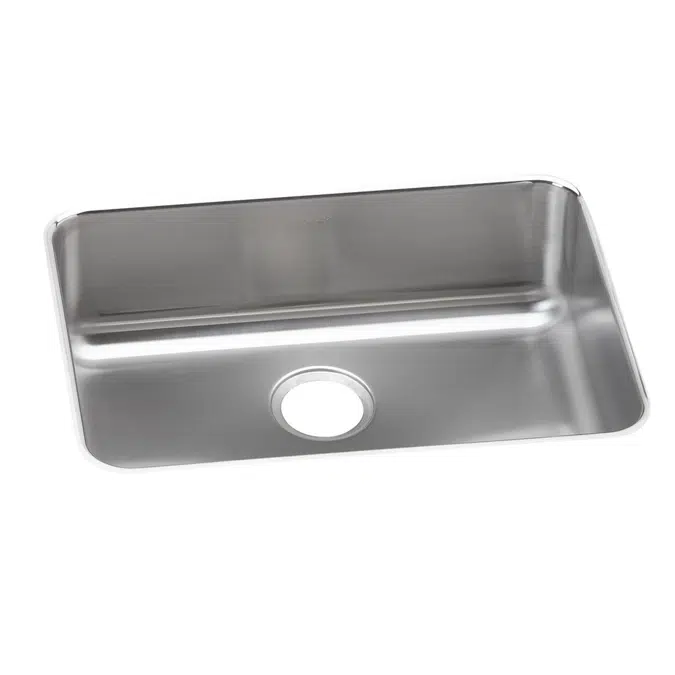ELUH2317 Elkay Lustertone Classic Stainless Steel 25-1/2" x 19-1/4" x 8", Single Bowl Undermount Sink