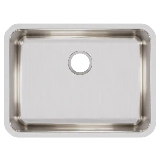 ELUH2317 Lustertone® Classic Stainless Steel 25-1/2" x 19-1/4" x 8" Single Bowl Undermount Sink