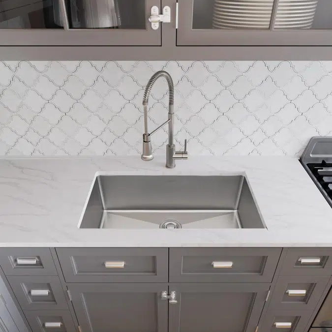 EFRU311610T Elkay Crosstown® 16 Gauge Stainless Steel 32-1/2" x 18" x 10" Single Bowl Undermount Sink