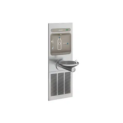 Image for EZWS-ERPBM8K Elkay ezH2O®  Bottle Filling Station with Integral SwirlFlo® Fountain Refrigerated Non-Filtered Refrigerated Stainless