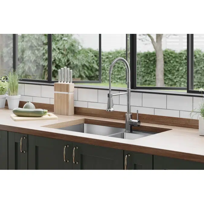 LKAV2061CR Elkay Avado® Single Hole Kitchen Faucet with Semi-professional Spout and Lever Handle Chrome