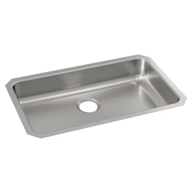 ELUHAD281655 Elkay Lustertone Classic Stainless Steel 30-1/2" x 18-1/2" x 5-3/8", Single Bowl Undermount ADA Sink