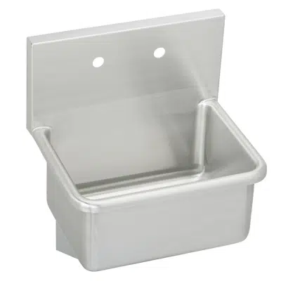 Зображення для ESS21182 Elkay Stainless Steel 21" x 17-1/2" x 12 Wall Hung 2-Hole Service Sink
