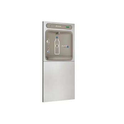 Elkay ezH2O In-Wall Bottle Filling Station with Mounting Frame, Filtered Non-Refrigerated Stainless图像