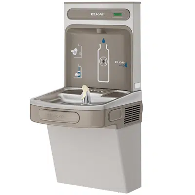 Image pour EZSDWSSK_LK ezH2O®  Bottle Filling Station with Single ADA Cooler Non-Filtered Non-Refrigerated Stainless