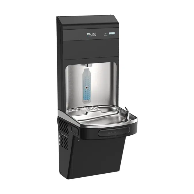 LZS8WSBPRO-UV Elkay Elkay Pro Filtration® Bottle Filling Station & Single ADA Cooler Refrigerated Ultra-Capacity Lead + UV Protection