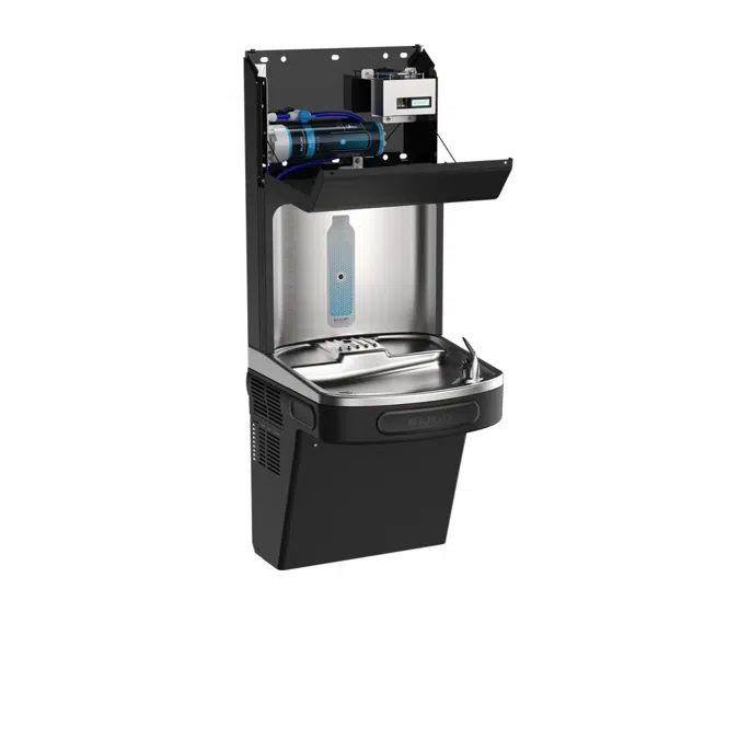 LZS8WSBPRO-UV Elkay Elkay Pro Filtration® Bottle Filling Station & Single ADA Cooler Refrigerated Ultra-Capacity Lead + UV Protection