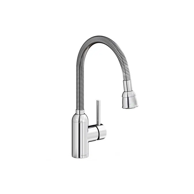 LK2500CRElkay Pursuit Laundry/Utility Faucet with Flexible Spout Forward Only Lever Handle Chrome