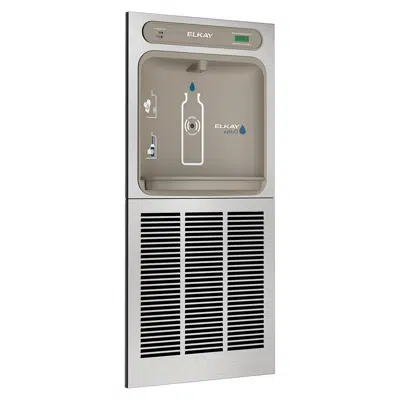 imagen para LZWSGRNM8K Elkay ezH2O®  In-Wall Bottle Filling Station with Mounting Frame High Efficiency Filtered Refrigerated Stainless