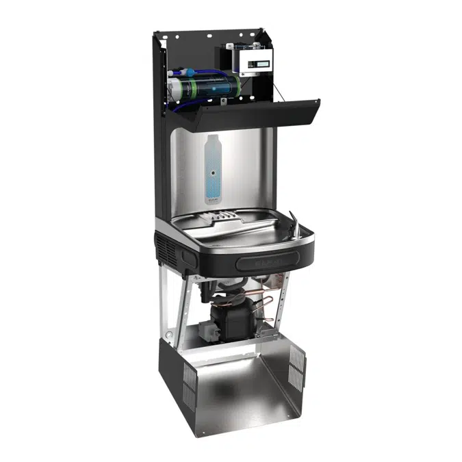 LZS8WSBPRO-FLP4 Elkay Pro Filtration® Bottle Filling Station & Single ADA Cooler Refrigerated Total PFAS* + Lead Reduction