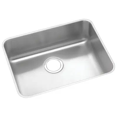 Image for ELUH2115 Elkay Lustertone® Classic Stainless Steel, 23-1/2" x 18-1/4" x 7-1/2" Single Bowl Undermount Sink