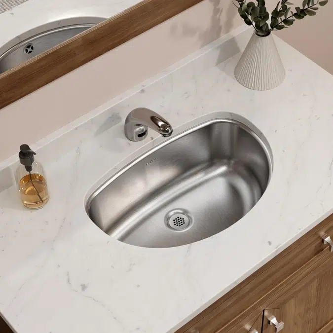 LKB736C Elkay Commercial Lavatory Deck Mount Sensor Faucet w/Cast Fixed Spout Chrome