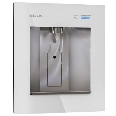 Image for LBWD06WHK Elkay ezH2O Liv Built-in Filtered Refrigerated Water Dispenser Remote Chiller Aspen White