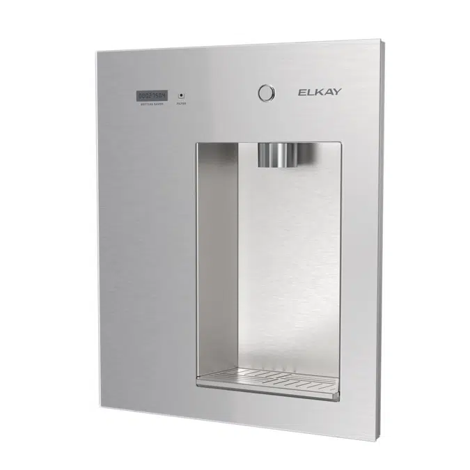 LBWDM0SSBC Elkay Liv EZ Mechanical Built-in Filtered Water Dispenser Non-refrigerated Steel Gray