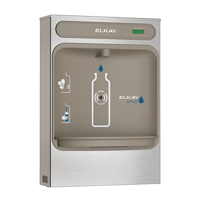 Elkay ezH2O Bottle Filling Station Surface Mount, Non-Filtered Non-Refrigerated Stainless