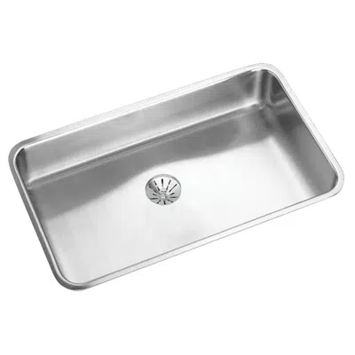 Image for ELUHAD281650PD Elkay Lustertone Classic Stainless Steel, 30-1/2" x 18-1/2" x 4-7/8", Single Bowl Undermount ADA Sink w/Perfect Drain