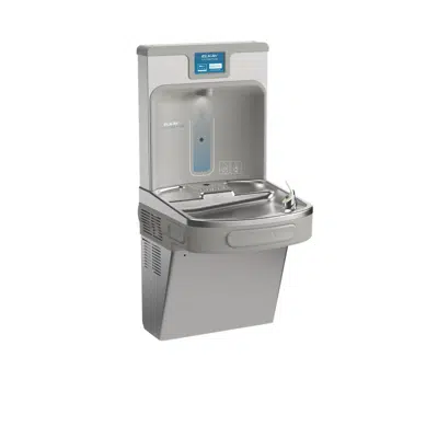 Image for LZS8WSSP-W1 Enhanced Connected Bottle Filler & Single ADA Cooler Refrigerated Stainless High Capacity Lead Drop Down Wrapper