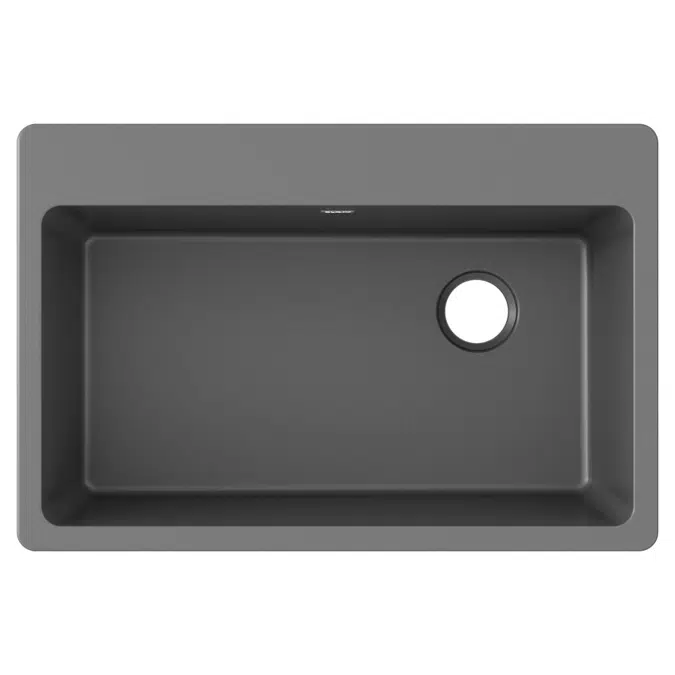 ELG13322 Quartz Classic® 33" x 22" x 9-1/2" Single Bowl Drop-in Sink
