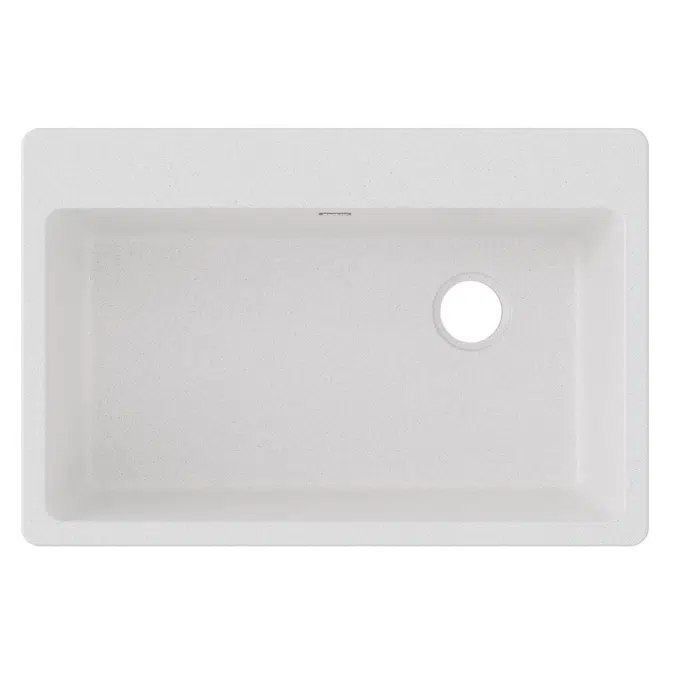 ELG13322 Quartz Classic® 33" x 22" x 9-1/2" Single Bowl Drop-in Sink