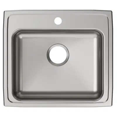 Зображення для LRAD2219651_5_MR2 Elkay Lustertone® Classic Stainless Steel 22" x 19-1/2" x 6-1/2", Single Bowl Drop-in ADA Sink