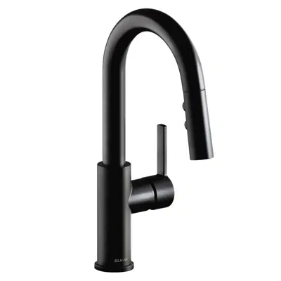 afbeelding voor LKAV3032MB Elkay Avado® Single Hole Bar Faucet with Pull-down Spray and Lever Handle Matte Black