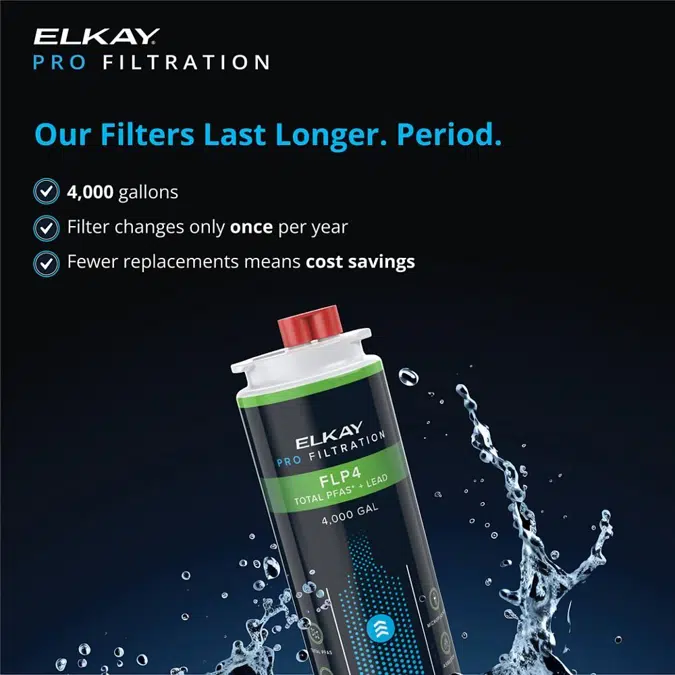LZSTL8WSBPRO Family Elkay Pro Filtration™ Bottle Filling Station & Bi-Level ADA Cooler Refrigerated Black Stainless