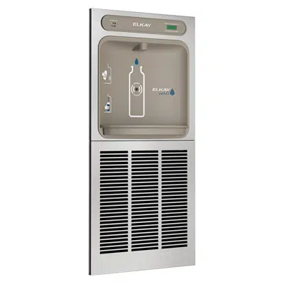 Image for LZWSGRN8K Elkay ezH2O®  In-Wall Bottle Filling Station High Efficiency Filtered Refrigerated Stainless