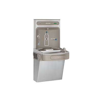 Image for Elkay ezH2O Bottle Filling Station with Single ADA Vandal-Resistant Cooler, Filtered Non-Refrigerated Stainless