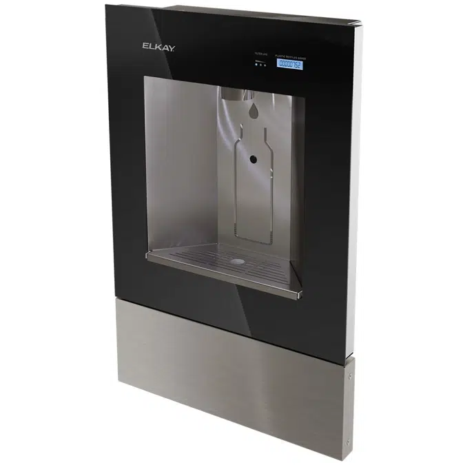 LBWDC00BKC Elkay Liv® Pro In-Wall Commercial Filtered Water Dispenser Non-refrigerated Midnight