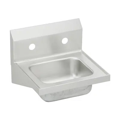 CHS17162 Elkay Stainless Steel 16-3/4" x 15-1/2" x 13", Single Bowl Wall Hung Handwash Sink için görüntü