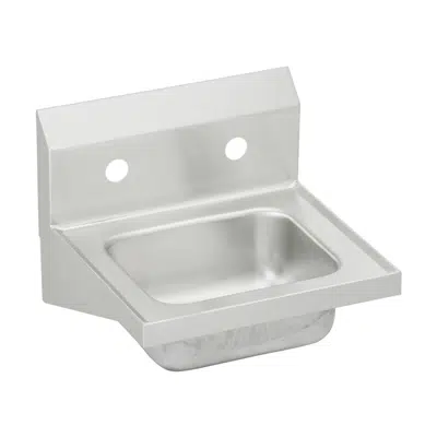 Immagine per CHS17162 Elkay Stainless Steel 16-3/4" x 15-1/2" x 13" 2-Hole Single Bowl Wall Hung Handwash Sink