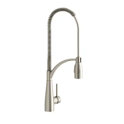 afbeelding voor LKAV4061LS Elkay Avado® Single Hole Kitchen Faucet with Semi-professional Spout Forward Only Lever Handle Lustrous Steel