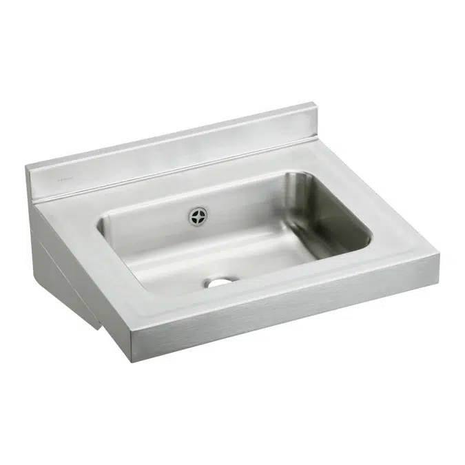 ELVWO2219 (90,91,93, CS3) Elkay® Stainless Steel 22" x 19" x 5-1/2" Wall Hung Lavatory Sink