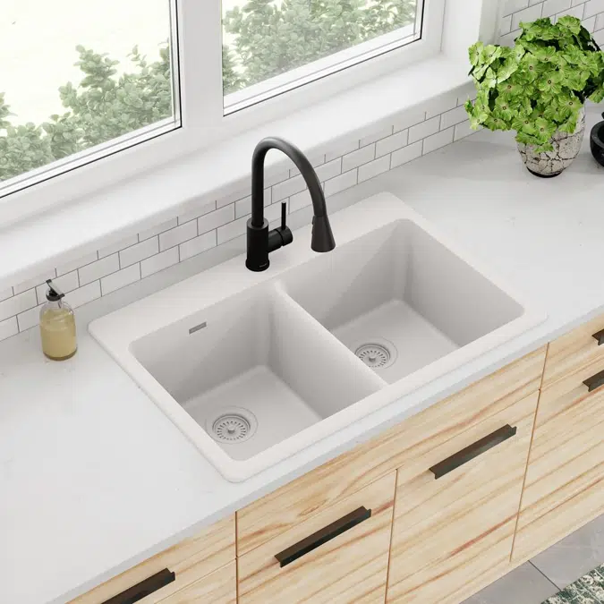 LKAV3031_CR_LS_MB_BK Avado® Single Hole Kitchen Faucet with Pull-down Spray and Forward Only Lever Handle
