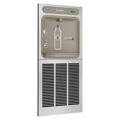 Image for Elkay ezH2O In-Wall Bottle Filling Station with Mounting Frame, Filtered Refrigerated Stainless