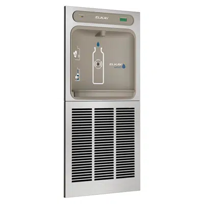 Elkay ezH2O In-Wall Bottle Filling Station with Mounting Frame, Filtered Refrigerated Stainless için görüntü