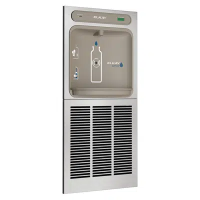 Image for LZWSM8K Elkay ezH2O®  In-Wall Bottle Filling Station with Mounting Frame Filtered Refrigerated Stainless