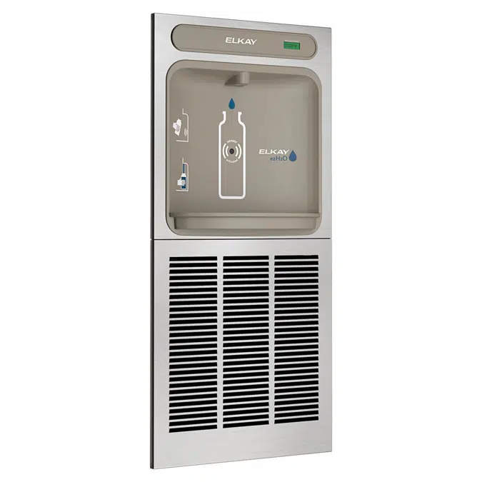 EZWS8K Elkay ezH2O In-Wall Bottle Filling Station, Non-Filtered Refrigerated Stainless