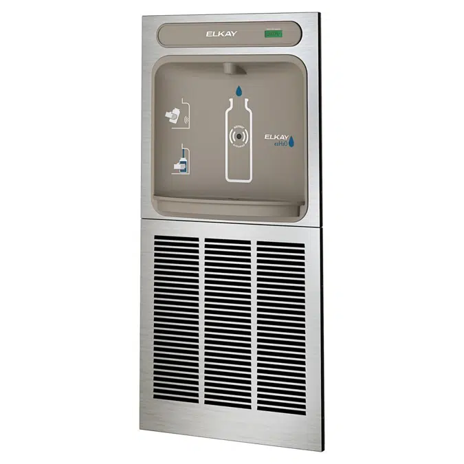 EZWS8K Elkay ezH2O®  In-Wall Bottle Filling Station Non-Filtered Refrigerated Stainless