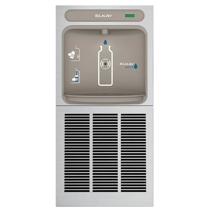 EZWS8K Elkay ezH2O®  In-Wall Bottle Filling Station Non-Filtered Refrigerated Stainless
