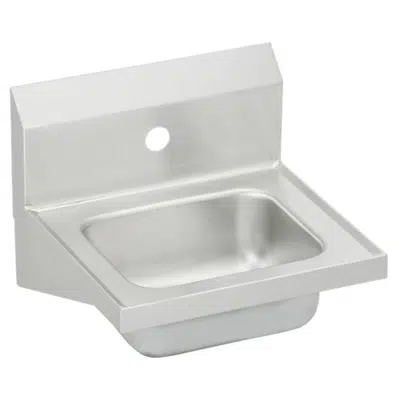 obraz dla CHS17161 Elkay Stainless Steel 16-3/4" x 15-1/2" x 13", Single Bowl Wall Hung Handwash Sink