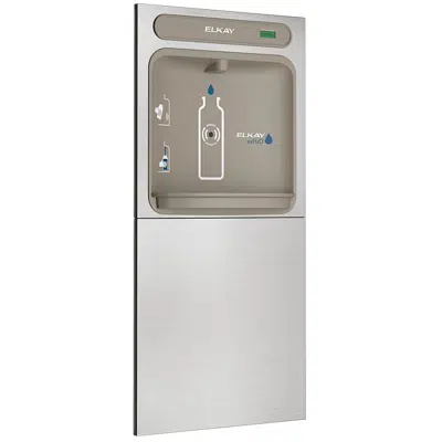 Image for Elkay ezH2O In-Wall Bottle Filling Station with Mounting Frame, Non-Filtered Non-Refrigerated Stainless