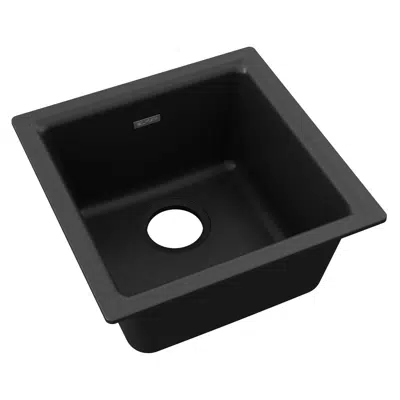 ELG1616GT0_GS0_MB0_WH0 Elkay Quartz Classic® 15-3/4" x 15-3/4" x 7-11/16" Single Bowl Dual Mount Bar Sink图像