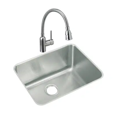 Immagine per ELUH211512 Lustertone® Classic Stainless Steel 23-1/2" x 18-1/4" x 12" Single Bowl Undermount Sink