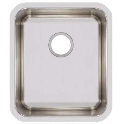 Image for ELUH1316 Elkay Lustertone® Classic Stainless Steel 16" x 18-1/2" x 7-7/8" Single Bowl Undermount Sink